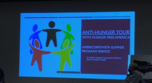 Hunger Free America’s national anti-hunger tour makes a stop at Troy University.