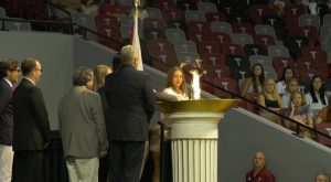 Troy University kicks off the school year with the Odyssey Convocation.