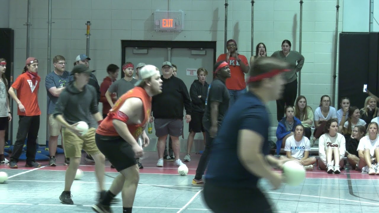 Student groups participate in Dodgeball Tournament