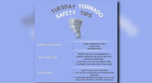 Resident assistant gives advice amid severe weather season