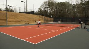 Men’s Tennis takes down West Alabama Tigers during midweek matchup