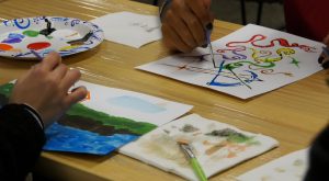 ISCO gets crafty at paint night