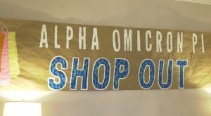 Alpha Omicron Pi hosts Shop Out Arthritis