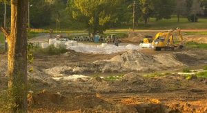 University lagoon undergoes renovations, looks to feature new walking area