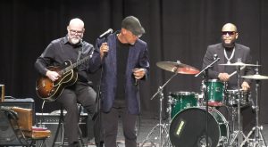 Students learn the blues with John Bull Band