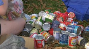Students donate thousands of food items to Trojan Pantry