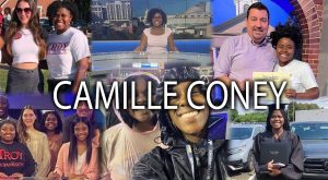 TrojanVision says farewell to senior Camille Coney