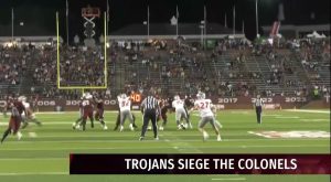 Trojans lay siege to the Colonels during season opener