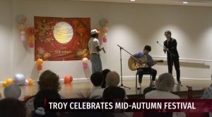 Troy students combine cultures during Mid-Autumn Festival