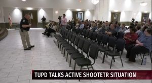 Faculty and staff undergo active-shooter training