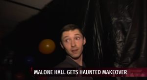 Malone Hall gets haunted macabre during inaugural Haunted House
