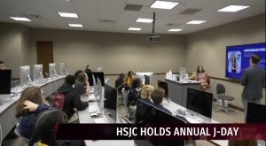 High school students learn about journalism during annual J-Day
