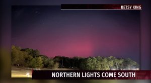 Students enjoy Northern Lights during solar storm