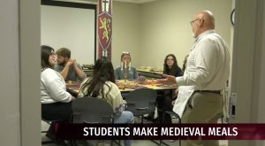 Students bring medieval dishes from the page to the plate