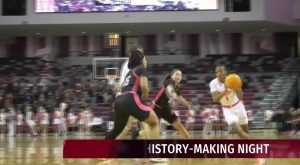 Women’s basketball beats ULM in a heated game
