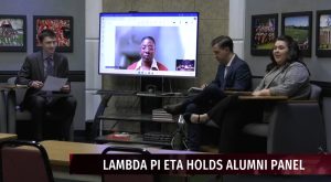 Troy alumni share life lessons during Lambda Pi Eta panel