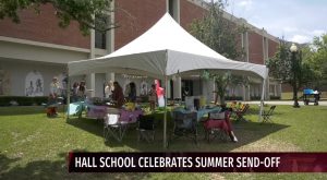 Hall School celebrates students with summer-sendoff