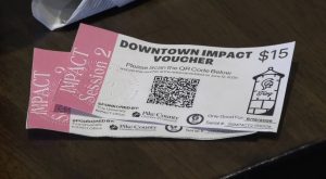 IMPACT meal vouchers bring customers and dollars downtown