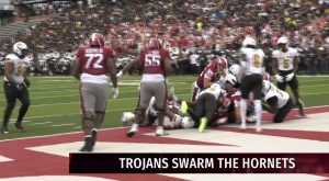 Troy stays undefeated with win over Alabama State, 34-17