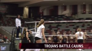 Troy Volleyball falls to Louisiana, 3-2