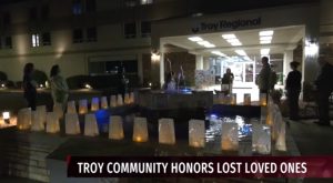 Troy Regional holds candlelight vigil in honor of Suicide Prevention Month