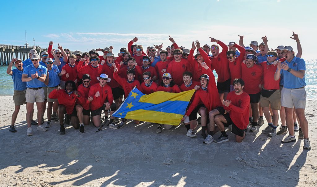 The Walk Hard 2024 walkers and their support brothers.