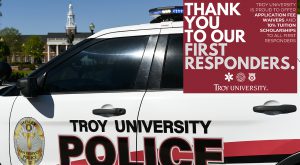 First responders and their families will get a 10 percent tuition scholarship and free applications.