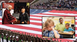 May is Teacher Appreciation Month and Military Appreciation Month.