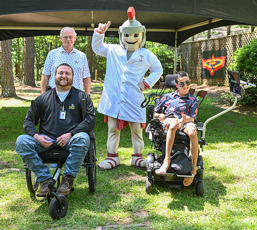 Jonah McWaters, Dr. Alvin Diamond, Hank Poore and T-ROY