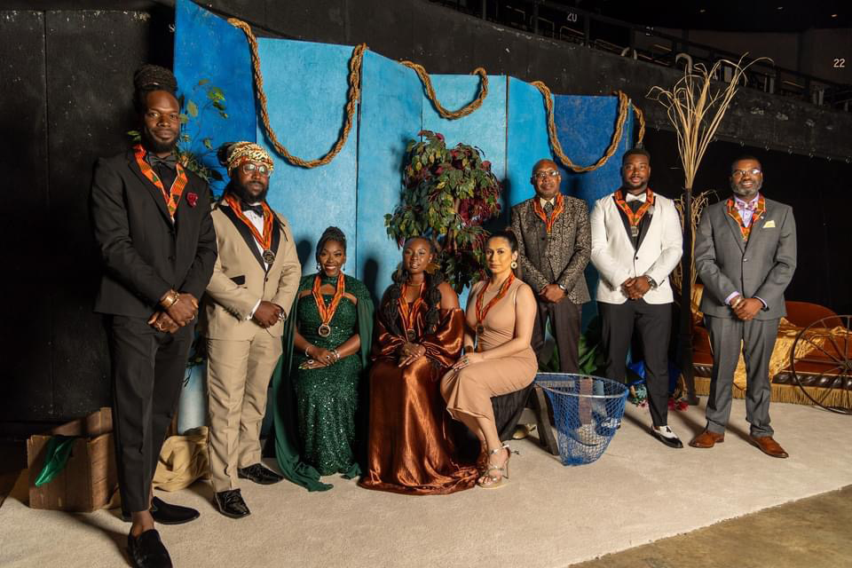 TROY SBDC Director Juliana Bolivar, fifth from left, has been named Prelude of the Tri-State by TSE Juneteenth Affairs for her work in the Wiregrass. (submitted)