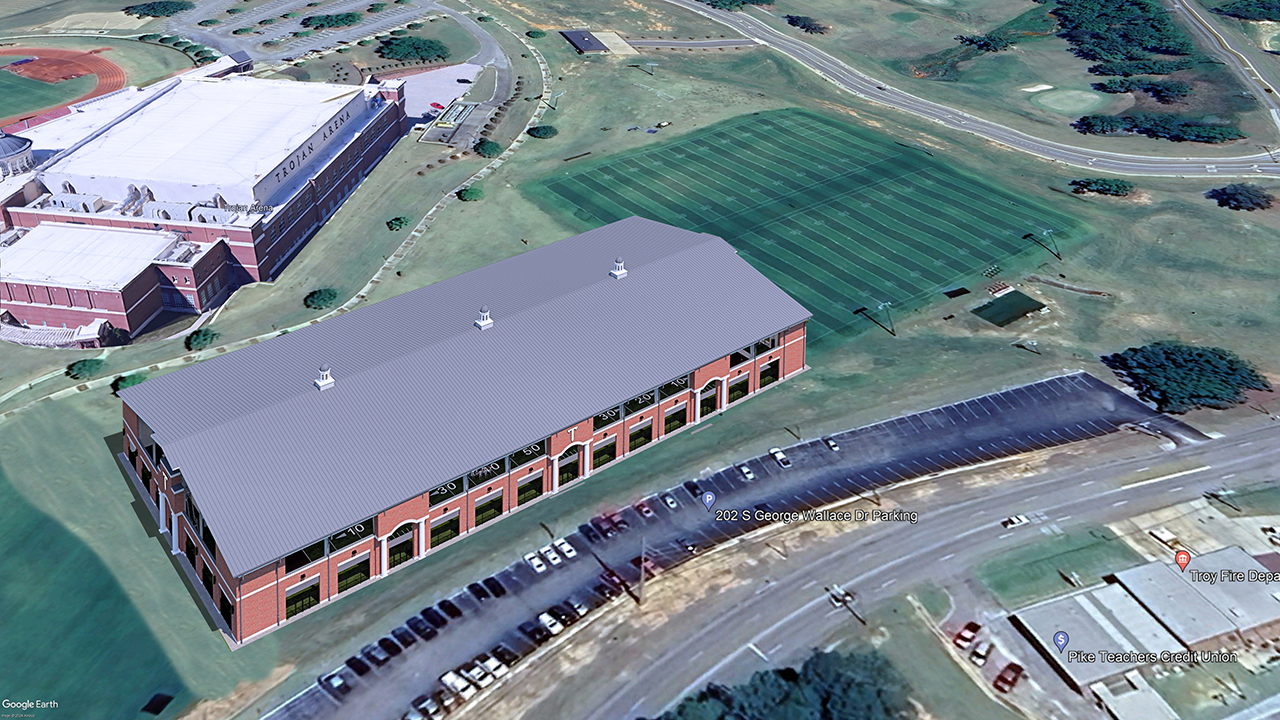 Troy University to begin construction on Indoor Practice Facility in ...