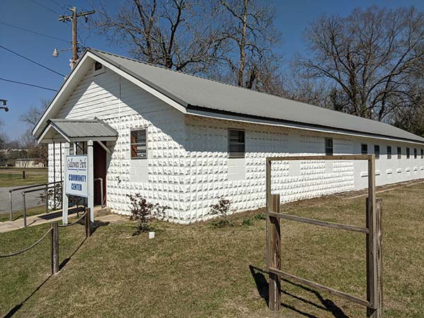 PCTS Vocational Ag Building, now Galloway Park Community Center, Brundidge. (Wiregrass Archives)