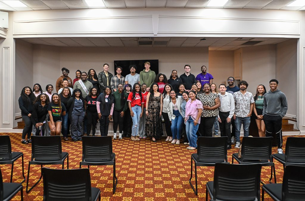 Students attended the Hispanic Heritage Month event on Oct. 10.