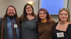 English major students, faculty members present at modern language conference  