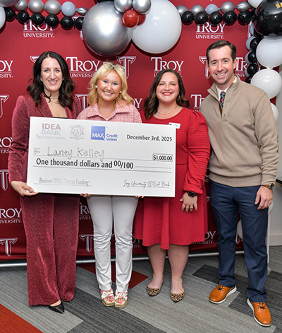 photo of a big check