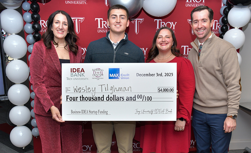 a check presentation