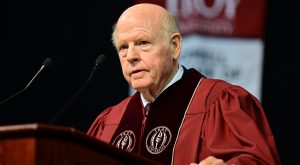 Carr encourages TROY graduates to live with integrity, embrace bold thinking
