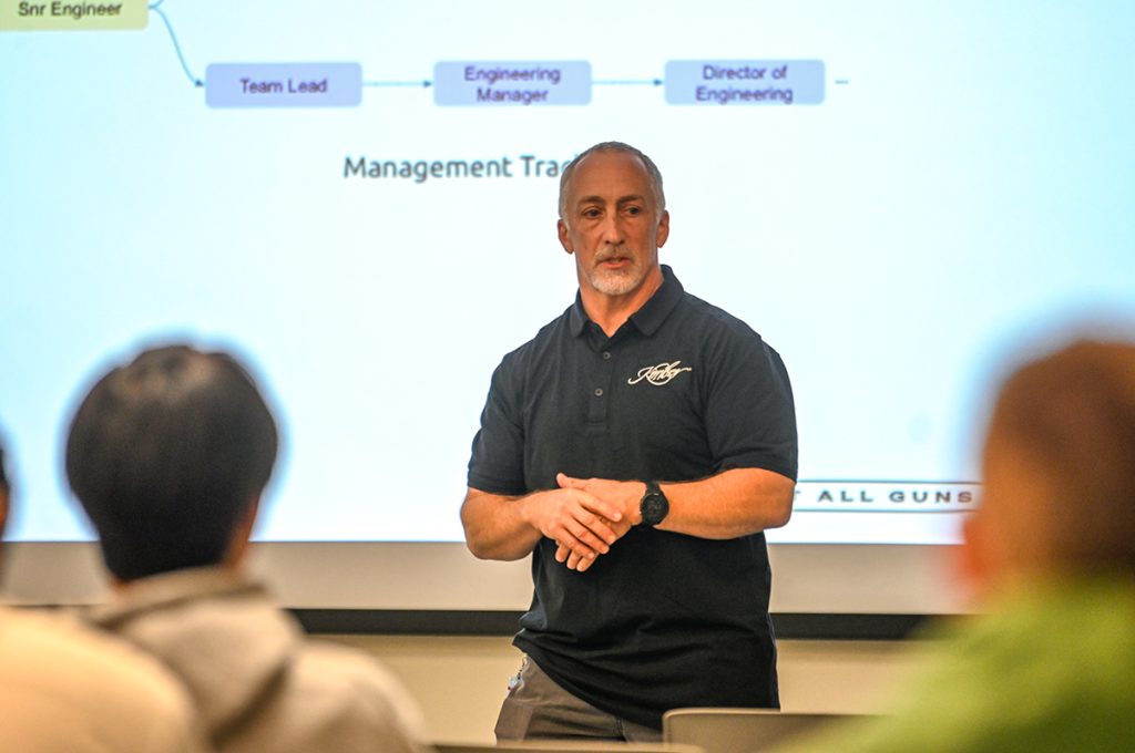 Stephen Andersen, Director of Engineering and Product Development at Kimber Manufacturing, Inc.