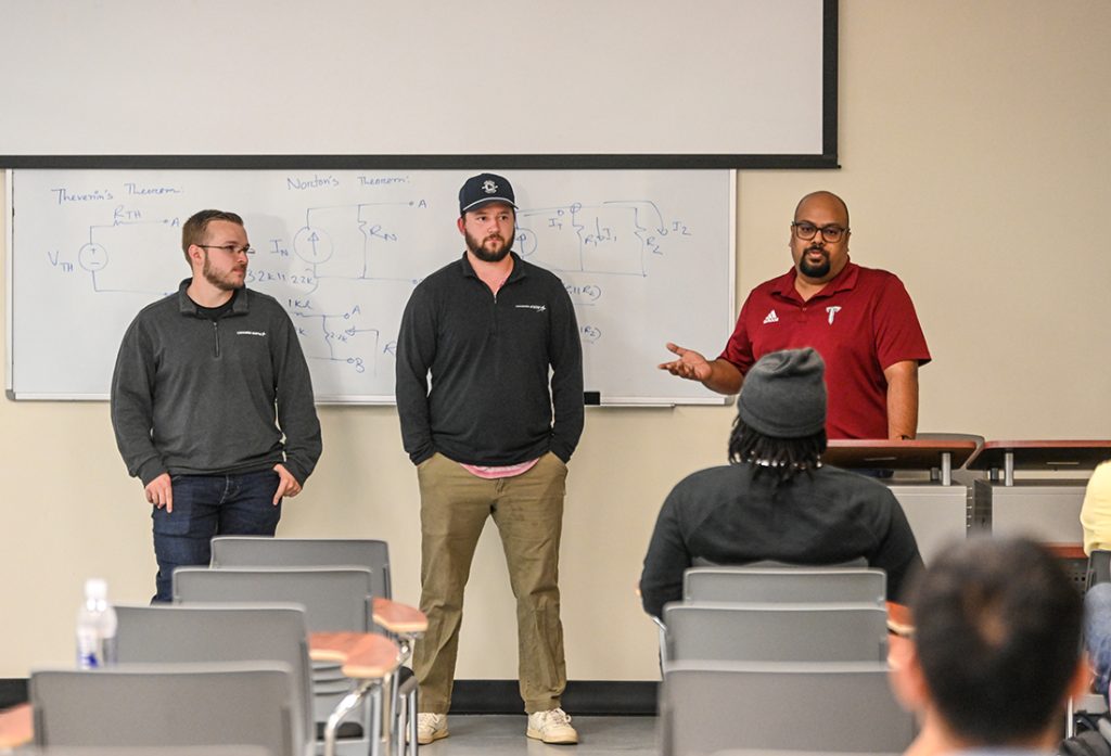 Brady Barr, Christian Hood and Dr. Raj Vinnakota