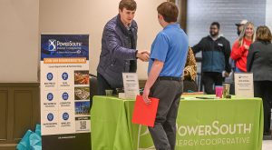 TROY engineering students network with local industries at career expo