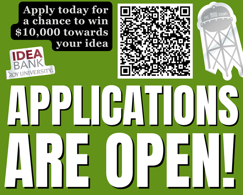 a graphic with a QR code for the IDEA Empowerment Series