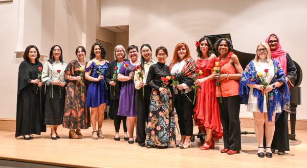 This year marks the 5th year of the event, which features musical performances and poetry readings by women who work on the �鶹��վ�б�Campus. 