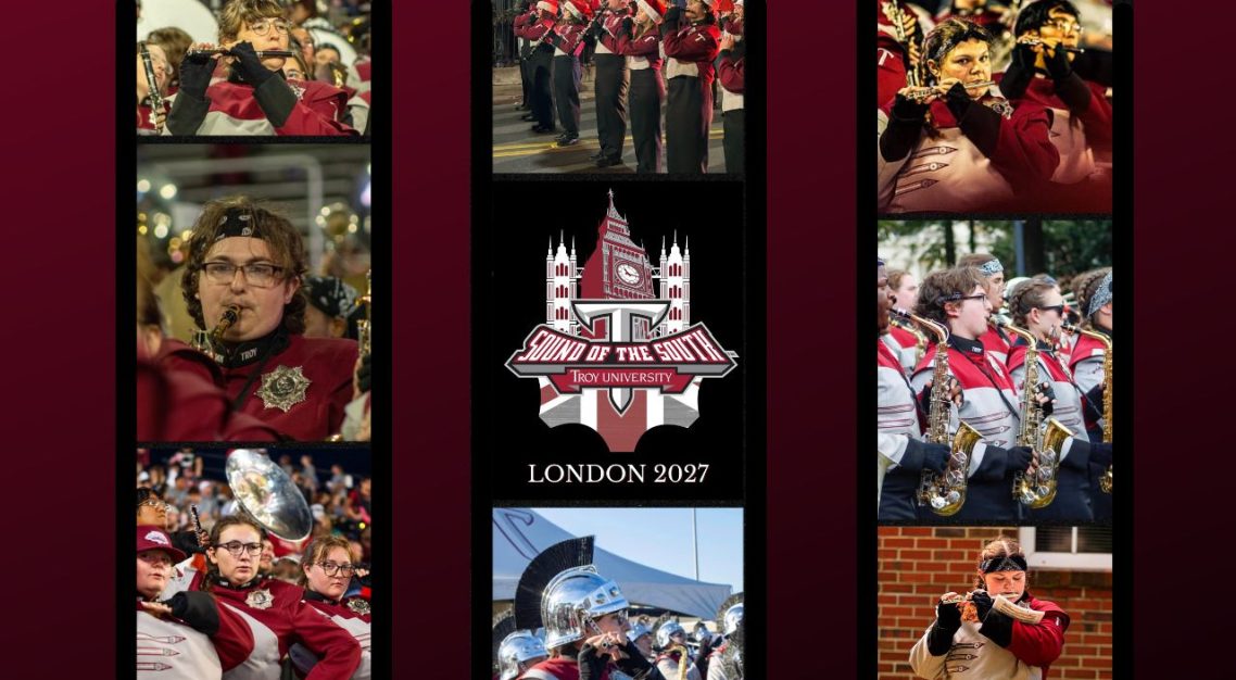 The Sound of the South will perform in front of 600,000 spectators and a global TV audience of up to 600 million viewers.