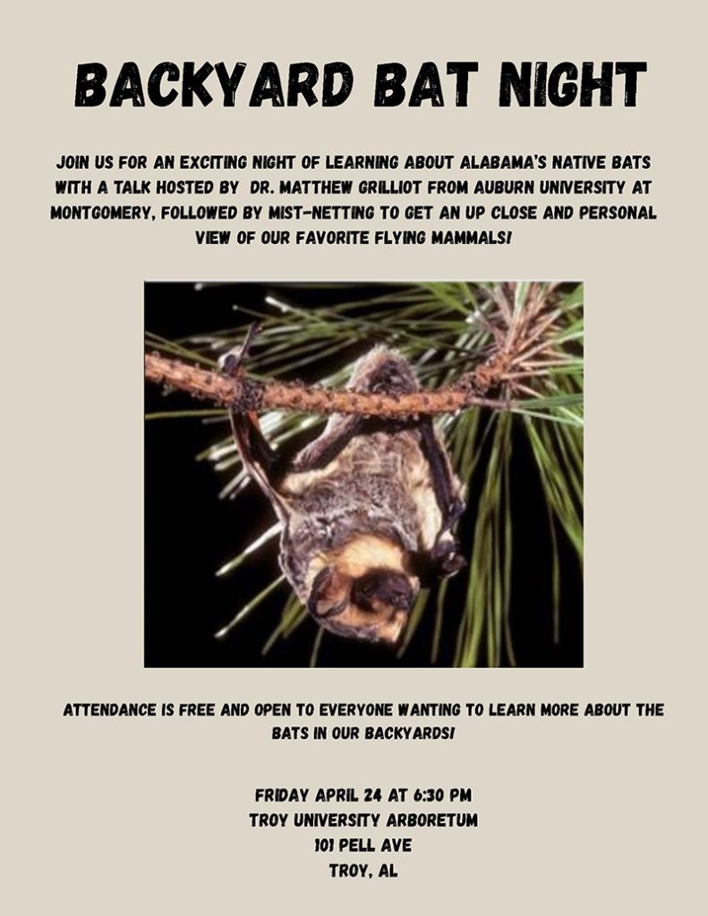 an informational flyer for the event