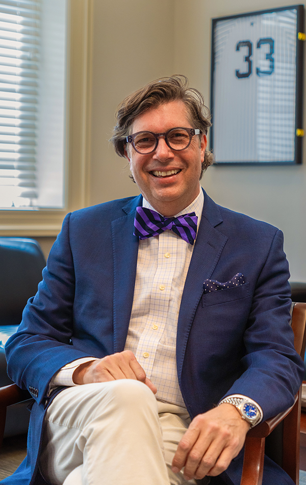 A portrait of Dr. Judson Edwards
