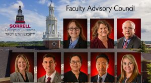 Sorrell College inaugurates its first Dean’s Faculty Advisory Council with eight faculty representatives from each of the four Schools