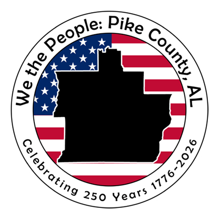 We the People: Pike County celebrating America 250 logo