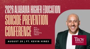 Troy University to host 2026 Alabama Higher Education Suicide Prevention Conference