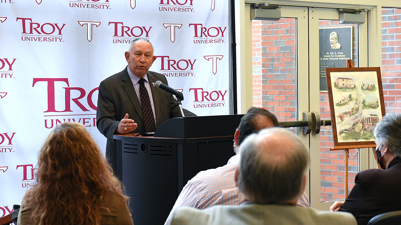 TROY mourns passing of retired Vice Chancellor Dr. Dave White
