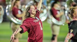 This year marks 87 years of Troy University bands, 61 years of the Sound of the South, and 25 years for Director of Bands Mark Walker at TROY.